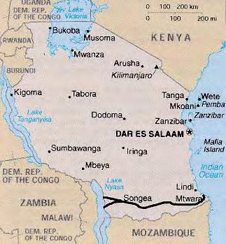 Appendix C Source: National Development Corporation of Tanzania (NDC) Website (http://www.ndctz.com/mtdc.htm ) Figure C.4 Mtwara Corridor Source: Same as for Figure C.4. Figure C.5 Location of Mchuchuma Katewaka Coal Field Table C.