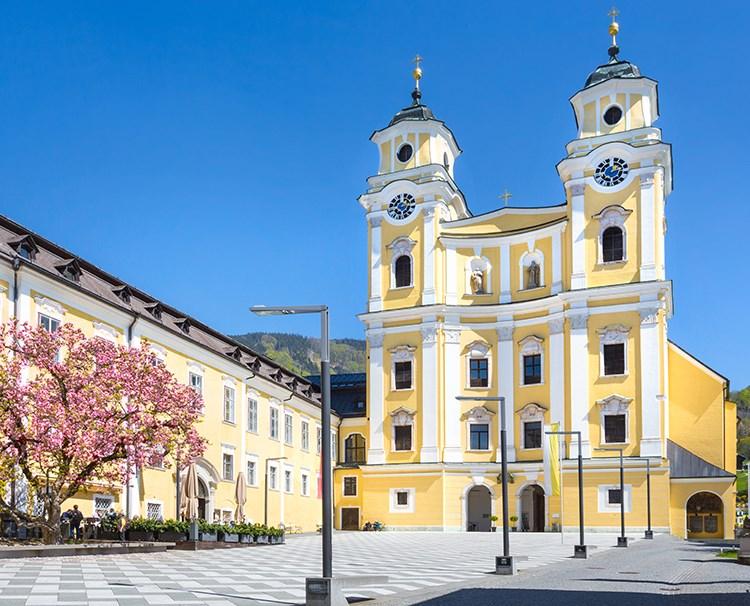 En route to Salzburg, stop at Mondsee, home of the famed Basilica St. Michael and site of the wedding scene in The Sound of Music.