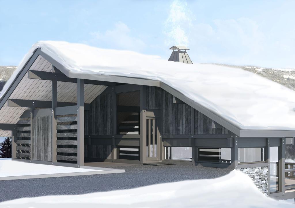 Property The Mont Blanc Chalets are the highly anticipated collection of new build detached chalets in Saint Gervais Les Bains.