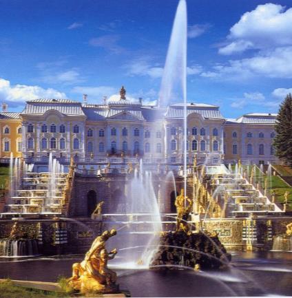 Peterhof. Park and Palace. Duration 5 hours. Peterhof, also called the "Russian Versailles" was the main summer residence of the Tsars.