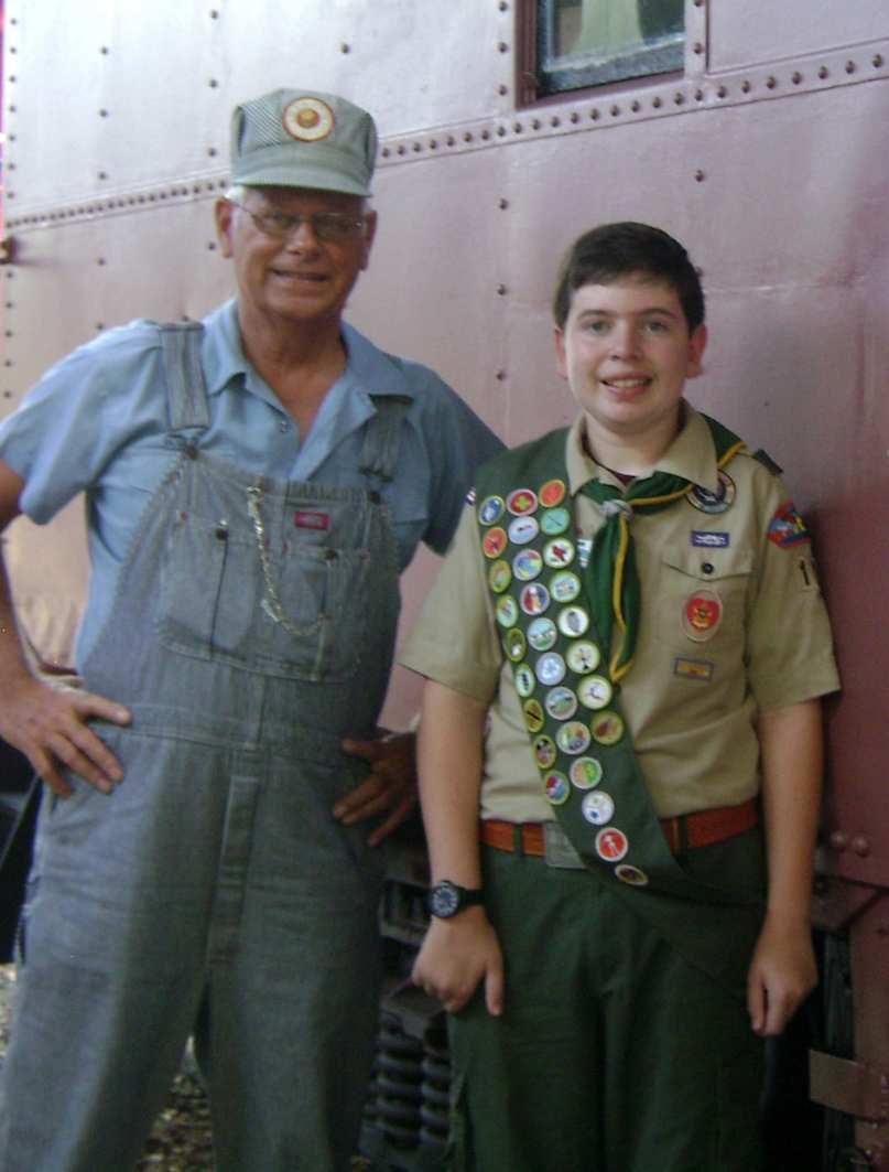 In 2013, when Jordan was eligible to complete his Eagle Scout Leadership Service