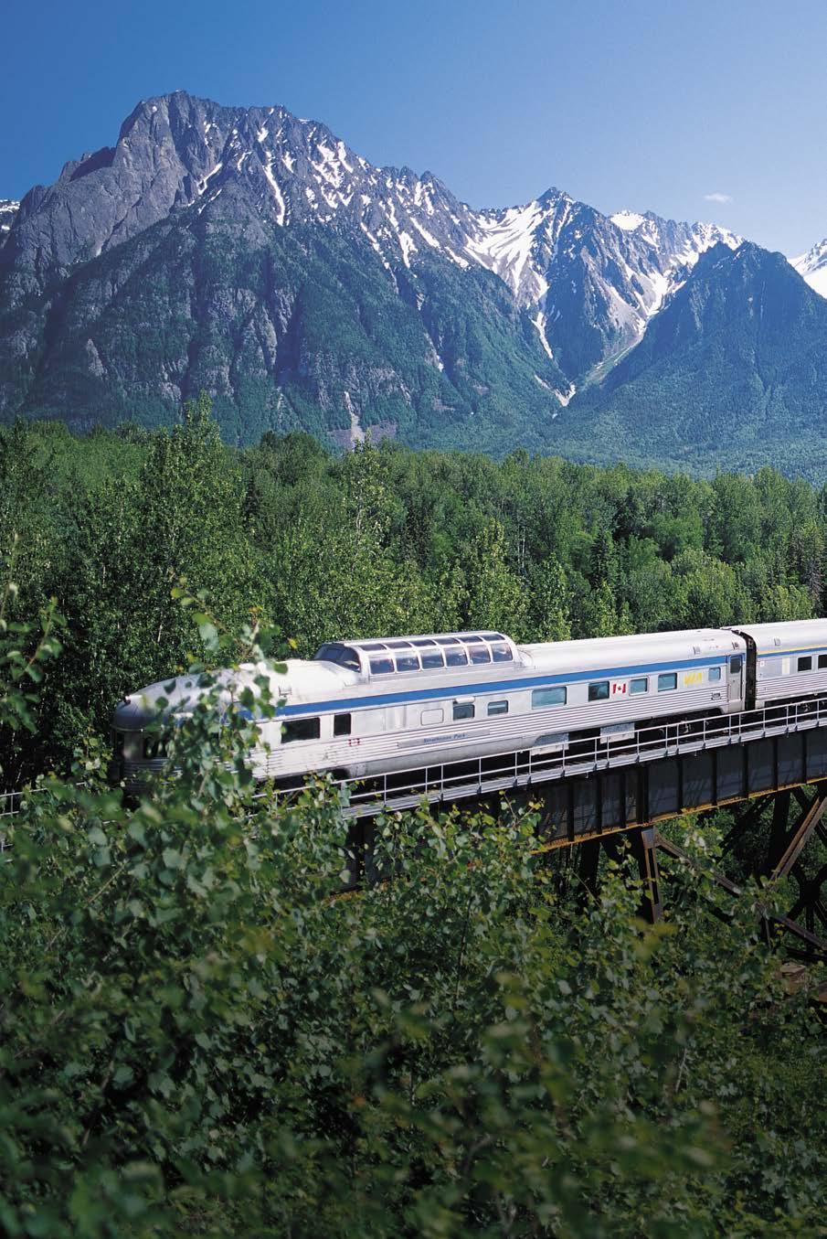 TM ADVENTURE IS A TRAIN RIDE AWAY We can get you there.