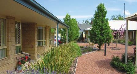Facilities include a library, dining room, community laundry and beautiful gardens.