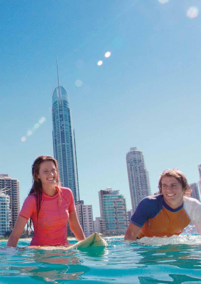 GOLD COAST TOURISM REGION The Gold Coast is a vibrant, globally recognised tourism destination.