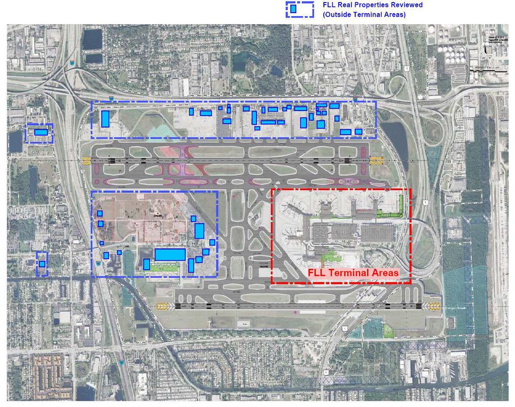 Real Property Inventory BCAD maintains an Airport Layout Plan that identifies Airport real properties for use in developing physical, operational, and functional