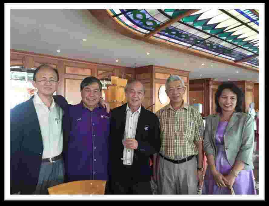 A lunch gathering initiated by MSPC was held on 10 th June 2015 at Petronas Executive Club House, Petronas Twin Tower 2, and