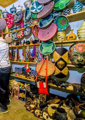 SHOP AROUND KIGALI Want to take a piece of remarkable Rwanda home? Here is a suggested list of great shopping options with a variety of made in Rwanda products for you.