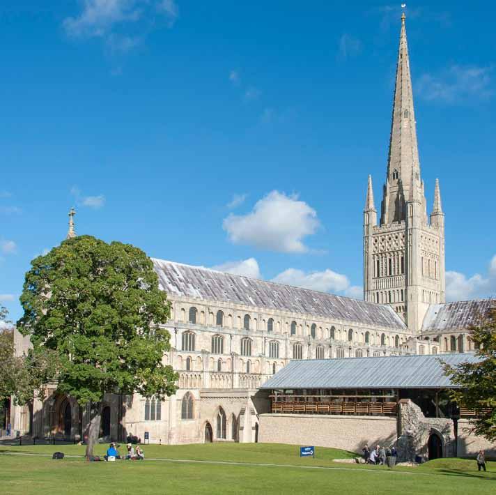 NORWICH Norwich is a major UK city situated 110 miles north east of London, 65 miles north east of Cambridge and 42 miles north of Ipswich.