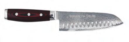Super 豪 GOU 161 Layers 37110 Chef's 255mm / 10 37101G Santoku 165mm with ground hollow /