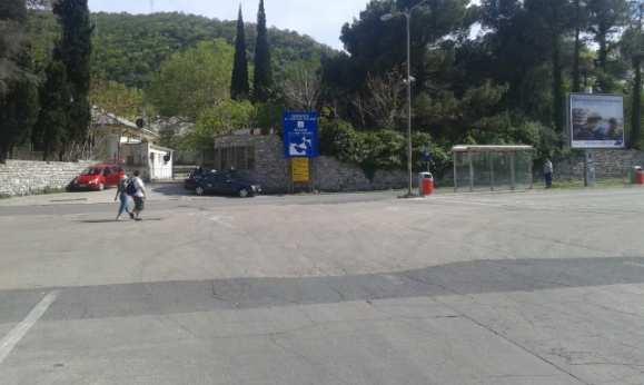 Upon exiting the ferry turn right (picture above) towards Tivat and drive on for 10km until you get to a roundabout (Before the roundabout you will pass Tivat Airport) Take the last exit at the