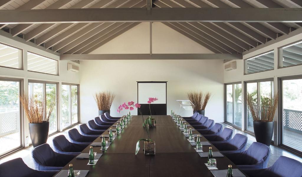 MEETINGS & SPECIAL EVENTS A Caribbean corporate retreat works well at Carlisle Bay because