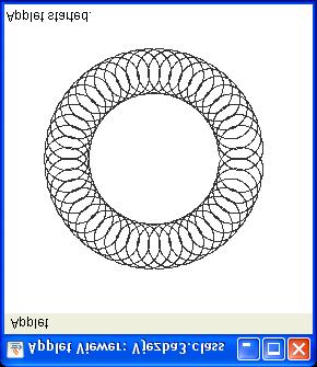 Zadatak broj 17 Napraviti animaciju za crtanje krugova u kružnom obliku. Uputa: Iskoristiti znanje polarnih koordinata.