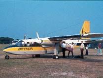 The combination of STOL handling, low running costs and large cargo hold, allows the Islander to cover short haul