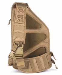 Slings Recon Sling Pack #80139 The Recon Sling Pack is designed for concealed carry, and utilizes our new mavrik system for rapidly interchanging gear.