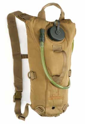 The sleek body of the pack features two lightweight shoulder straps with an adjustable quick-release sternum strap and is surrounded