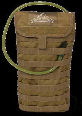 MOLLE webbing covers the entire pouch which allows it to be attached to any compatible MOLLE gear.