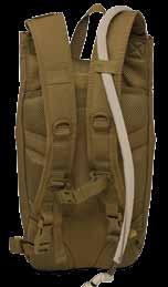 upper flap with a quick-release buckle and functions as a cover for the