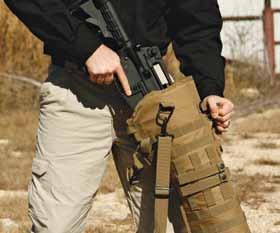 MOLLE Attachments MOLLE Rifle Scabbard #82-026 Our MOLLE Rifle Scabbard is a quickaccess sling for rifles