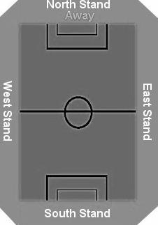 2. The diagram shows the ground layout of the Liberty Stadium. During a recent game, the number of spectators in the West Stand was 7345 East Stand was 6339 South Stand was 4991.