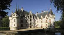 Departs from Reims. 30 Visit the Azay le Rideau Chateau. Tour, wine tasting and lunch at a family estate or a traditional restaurant. Guided tour of the Langeais Fortress.