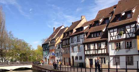 Regional France Alsace Why we love it Framed by the Black Forest pine trees and the blue-tinged Vosges Mountains, Alsace is a unique mix of French and Germanic cultures, with a great variety of