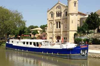 From April-October Capacity: 12 passengers - 6 cabins Transfer: Between Paris and La Belle Epoque Region: Canal du Midi Duration: 7-day 6-night.