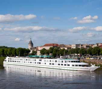Paris and Normandy on board the MS Seine Princess. This ship offers many options for cruising from 5 to 8 days.