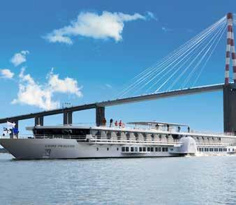 You will enjoy cruising on the Seine River and discover all the natural and historic treasures on your way. Enjoy a journey between Lyon and Provence on board the MS Camargue.