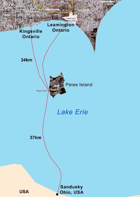 Introduction Study Background The Township of Pelee consists of nine islands being Pelee Island, North Harbour Island, Middle Sister Island, Middle Island, East Sister Island, Hen Island, Chick