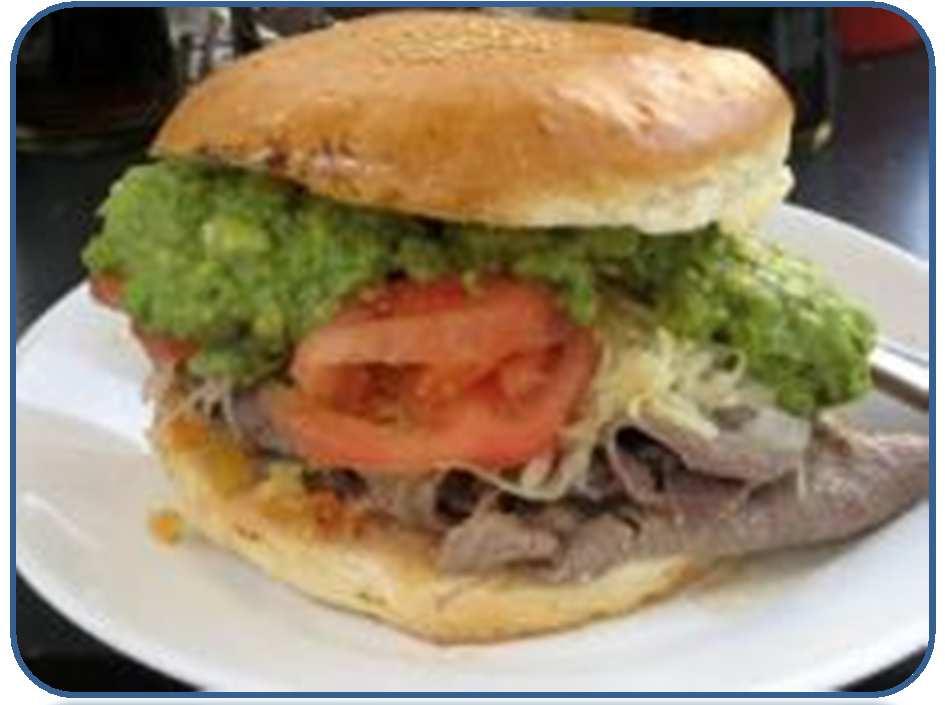 It got its name from a former Chilean President Ramón Barros Luco, in office 1910 to 1915, who reportedly ate a lot of them. Chacarero. Another "sandwich" you have to eat with knife and fork.