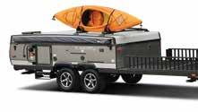 Ranger WIFI booster. CARGO CARRYING VERSATILITY. The Flagstaff SE camper features ProRac Systems, Inc.