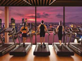 REVITALISE & REJUVENATE Sunrise Yoga For an uplifting start to your day, nothing beats a yoga session atop SkyPark Observation Deck.