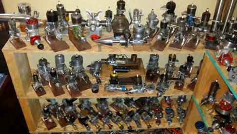 Got Engines? With my past few years of buying and selling of RC engines on Ebay, I met a very nice person named David Koscienski, who is a devoted RC airplane engine collector.