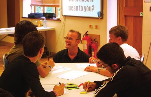 VILLAGE CAMPS ENGLAND YORK Mr Phil, a leadership and team building Guru Leadership Training Camp (LTC) Ages 15-17 Problem-solving challenges require close team cooperation This is an award-winning