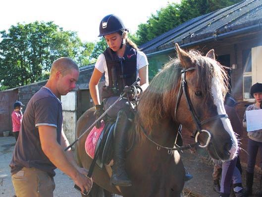 Barbara, Italy Riding Camp Ages 10-17 An exceptional riding programme for young riders with top instruction and great facilities at the renowned Harrogate Riding Centre The Harrogate Riding School is