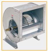 Slika 3.8. Ventilator Slobodno rotirajući ventilator - ventilator bez spiralnog kućišta.