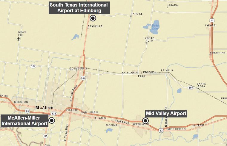 Airport: Ace Forwarding, Inc.; Texas Land and Air; Campbell s Delivery Valley; Continental Airlines; On Time Delivery Service; and South Texas Express, Inc. Hours of Operation Figure 4.
