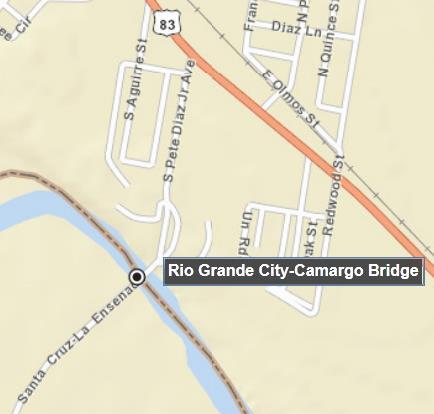 Figure 4.70: Rio Grande City-Camargo Bridge Planned Changes in Infrastructure (Present to 2030) On the U.S. side, several projects are planned along the FM 755 corridor.