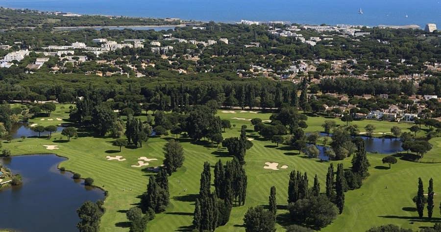 information@ the rich colours of the countryside. The fairways are bordered with olive trees, vines, cypress trees and cascading lakes. LA GRANDE MOTTE: GALLICIAN, FRANCE La Grande Motte.