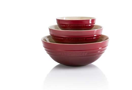 NEW BURGUNDY STONEWARE Burgundy takes its name from the renowned