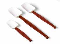 49 913-522 16 1 /2" 16.29 15.39 Spatulas and Scrapers Spatulas are flexible and have a contour design for ease of use. EVA plastic blade is non-abrasive and stain resistant. White.