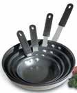 Great for heavy duty frying. NSF listed. Eversmooth Induction Ready Fry Pans by Nordic Ware Non-stick finish. Aluminized steel construction. Carbon steel core.