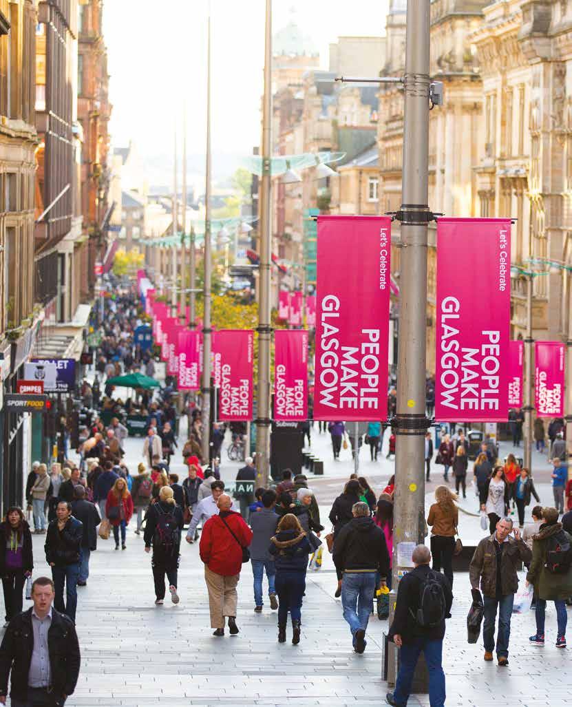 Glasgow s multicultural and cosmopolitan lifestyle offers numerous language communities and multilingual capability.