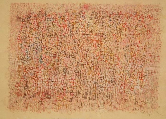 Maрк Тоби је своје гестуално сликарство развио средином 30-их година 20. века током свог боравка у зен манастиру у Јапану. Његова истанчаност израза се јасно разликује од Полокове телесне снаге.