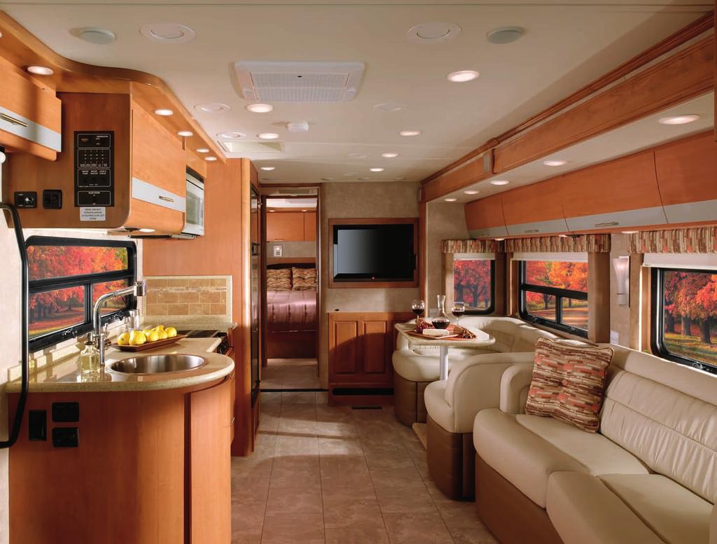 INTERIOR THE FAMILY VACATION, REINVENTED. Designed for today s RV needs, the all-new game-changing Trip confidently leads a new generation of Holiday Rambler RVs poised to reshape an entire industry.