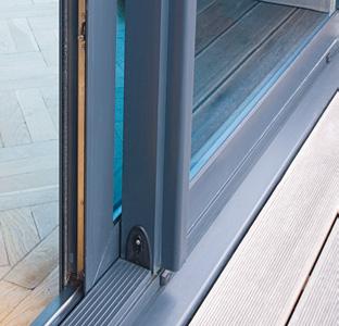 If you desire a wider than normal opening, Visoglide doors have the option of utilising a triple track system that allows multiple sliders
