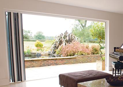 Bringing the great outdoors into your home Visofold Slide folding doors transform your home and the way you live your life; relax in stylish open plan living