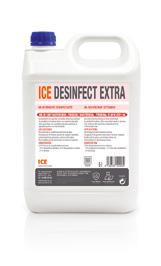 DESINFECTANTES / Disinfectants ICE DESINFECT 5 l / Ref. 0048905-20 l / Ref. 0048923 ICE DESINFECT EXTRA 5 l / Ref. 0049905-20 l / Ref.