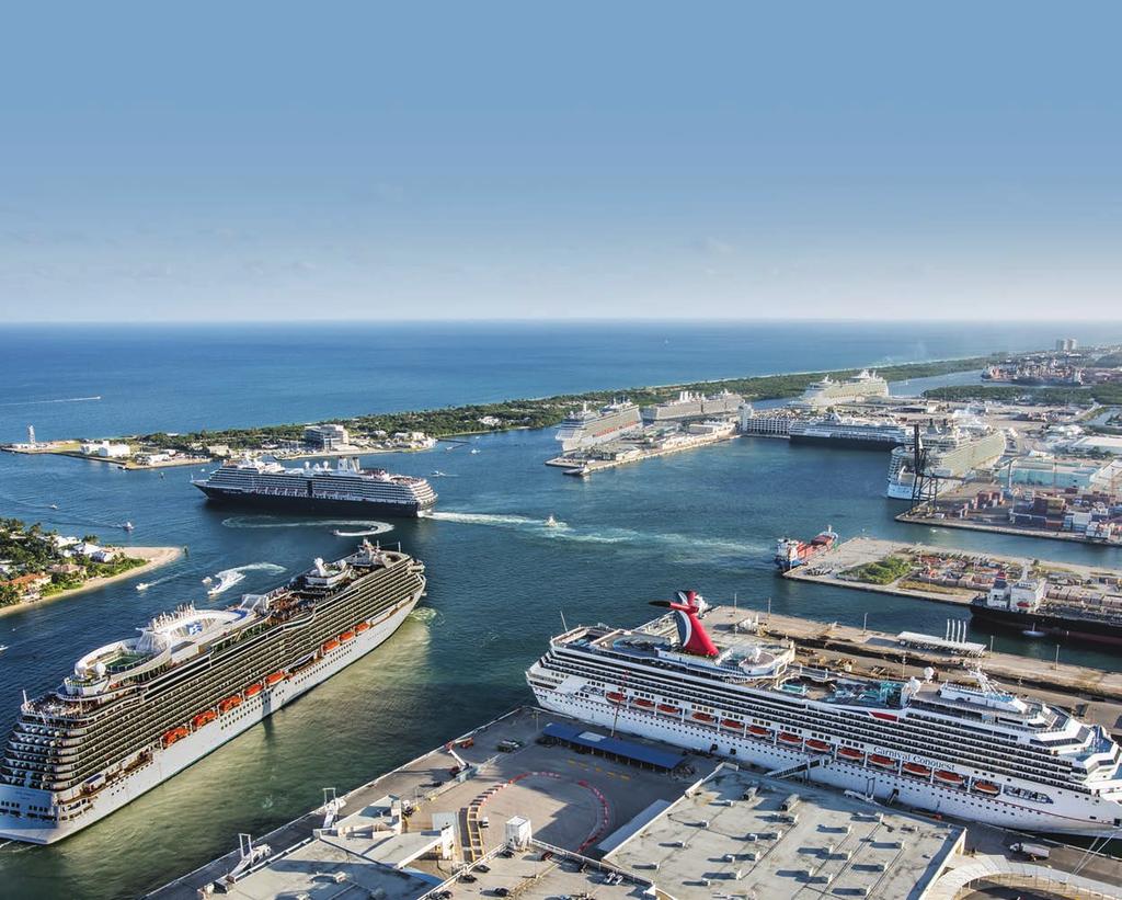 cruise business top revenue generator Though primarily seasonal, the cruise business at Port Everglades accounts for the largest share of the Port s total revenue at 34 percent.