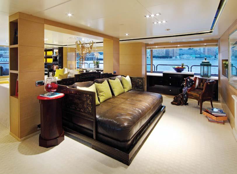 The second entertainment area on the Main Deck